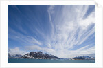 Cirrus Clouds Over Fjord in June by Anonymous