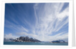 Cirrus Clouds Over Fjord in June by Anonymous