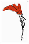 Toreador with Red Cape by Anonymous