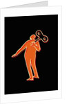 Windup Man Trying to Reach His Control by Anonymous