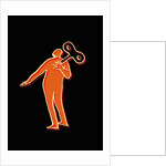 Windup Man Trying to Reach His Control by Anonymous