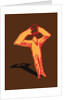 Figure removing an angry mask by Anonymous