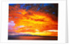 Sunset at Sea by Anonymous