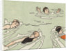 Illustration of Boy Being Saved from Drowning by Anonymous