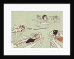 Illustration of Boy Being Saved from Drowning by Anonymous