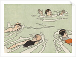 Illustration of Boy Being Saved from Drowning by Anonymous