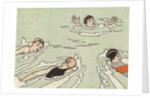 Illustration of Boy Being Saved from Drowning by Anonymous