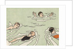 Illustration of Boy Being Saved from Drowning by Anonymous