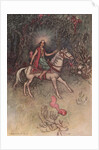 A Bright Light, Like That of the Moon, Was Seen Shining on His Forehead by Warwick Goble