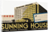Sunning House Hong Kong Luggage Label by Anonymous