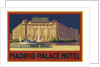 Madrid Palace Hotel Luggage Label by Anonymous