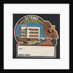 Nuevo Ostende Hotel Mar Del Plata Luggage Label by Anonymous