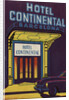 Hotel Continental Barcelona Luggage Label by Anonymous