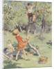 The Apple Orchard Book Illustration by Anonymous
