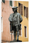 Bronze Statue of Carlo Goldoni in Square by Anonymous