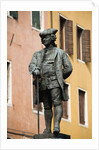 Bronze Statue of Carlo Goldoni in Square by Anonymous