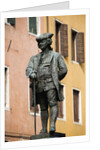 Bronze Statue of Carlo Goldoni in Square by Anonymous