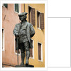 Bronze Statue of Carlo Goldoni in Square by Anonymous