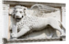 Stone Carving of Winged Lion of St Mark by Anonymous