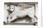 Stone Carving of Winged Lion of St Mark by Anonymous