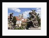 Statues in The Vrtba Gardens by Anonymous