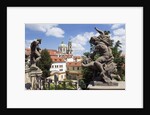 Statues in The Vrtba Gardens by Anonymous
