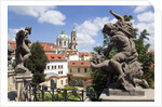 Statues in The Vrtba Gardens by Anonymous
