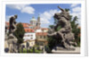 Statues in The Vrtba Gardens by Anonymous