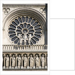 Saints on the Facade of Notre Dame Cathedral by Anonymous