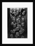 Illustration of Letters Deposted in Paris Post Office by Anonymous