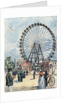 Illustration of a Ferris Wheel at the 1900 Paris Exposition by Anonymous