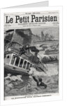 Illustration of an Omnibus Boat Sinking in the Seine by Anonymous