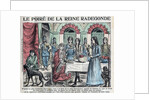 Illustration of Queen Radegonde Being Served Pear Brandy by Anonymous