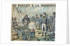 Illustration of French Soldiers Cooking Marengo Chicken by Anonymous