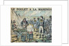 Illustration of French Soldiers Cooking Marengo Chicken by Anonymous
