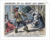 Illustration of Comedians Performing for Cardinal de Richelieu by Anonymous