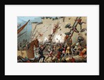 Illustration of the Siege of Paris by Normans by Anonymous
