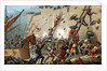 Illustration of the Siege of Paris by Normans by Anonymous