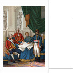 Illustration of Napoleon Bonaparte at the Signing of the Treaty of Amiens by Anonymous