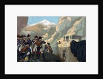 Illustration of the Passage of the Simplon by General Bethencourt by Anonymous