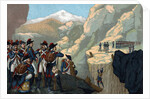 Illustration of the Passage of the Simplon by General Bethencourt by Anonymous