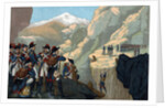 Illustration of the Passage of the Simplon by General Bethencourt by Anonymous