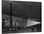 Illustration of the Debut of Electric Lighting in Place de la Concorde by Anonymous
