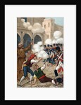 Illustration of the Siege of Saragossa by Anonymous