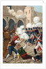 Illustration of the Siege of Saragossa by Anonymous