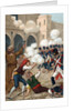 Illustration of the Siege of Saragossa by Anonymous