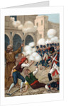 Illustration of the Siege of Saragossa by Anonymous