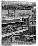 Illustration of Railway Transport in London by Anonymous