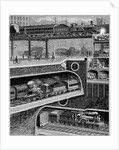 Illustration of Railway Transport in London by Anonymous
