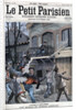 Illustration of a Besieged Miner's House in St.-Etienne by Anonymous